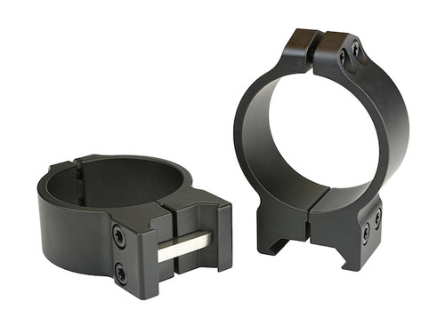 Warne Maxima Vertical Scope Rings Medium 36mm Black Steel