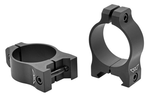 Warne Vapor Scope Rings Low 30mm Black