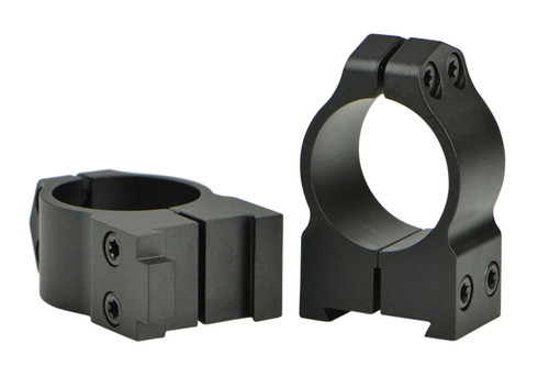 Warne Maxima CZ 527 Scope Rings Medium 1" Black Steel