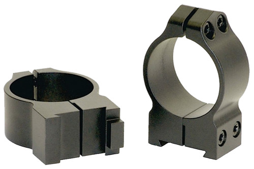 Warne Maxima CZ 550/557 Scope Rings Medium 30mm Black Steel 14BM