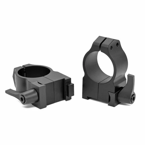 Warne Maxima QD CZ 550/557 Scope Rings High 1" Black Steel