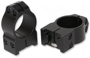 Warne Maxima Ruger No.1 Scope Rings High 1" Black Steel