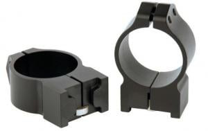 Warne Maxima Ruger No.1 Scope Rings Medium 30mm Black Steel