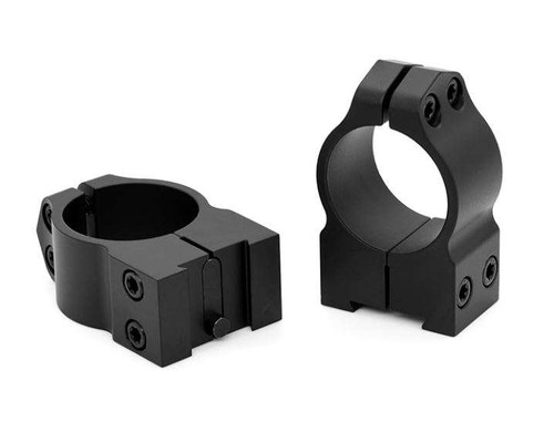 Warne Maxima Tikka Scope Rings Medium 1 Black Steel 1TM