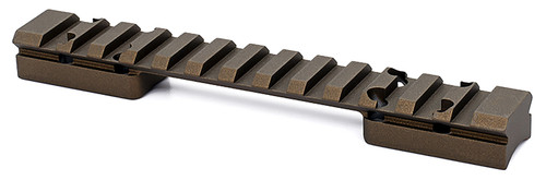 Warne Mountain Tech Tactical Browning X-Bolt Short Action Picatinny/Weaver Rail Burnt Bronze Cerakote