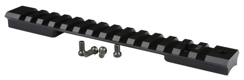 Warne Mountain Tech Tactical Bergara Premier/Remington 700 Long Action Picatinny/Weaver Rail 20 MOA Black view 2
