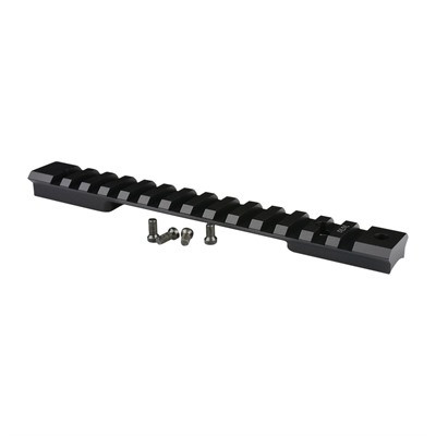 Warne Mountain Tech Tactical Nosler M48 Long Action Picatinny/Weaver Rail 20 MOA Black