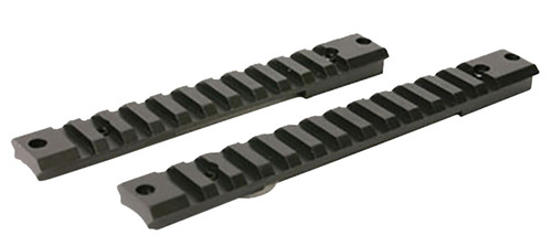 Warne Tactical Remington Long Action Picatinny Rail 20 MOA Black Steel view 2