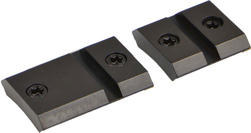 Warne Maxima Rem 742, 760, & 740 Base 2 Piece Black Steel