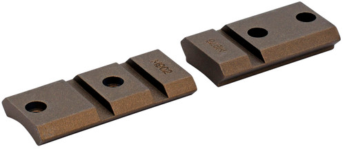 Warne Maxima Weatherby Vanguard Base 2 Piece Burnt Bronze Steel