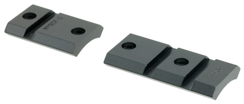 Warne Maxima Ruger American Base 2 Piece Black Steel