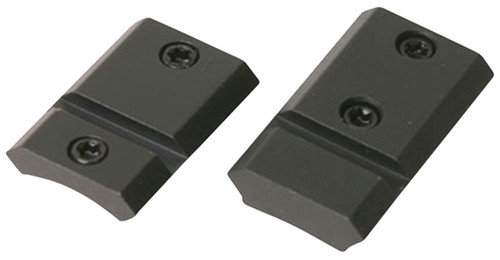 Warne Maxima Savage Pre 2003 Bolt Action Flat Rear Base 2 Piece Black Steel view 2