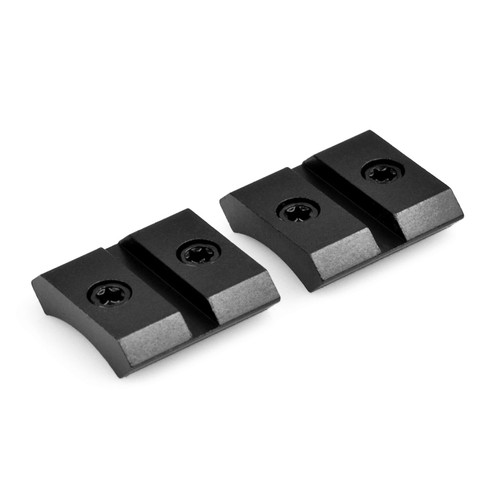 Warne Maxima Remington 504, 547 Base 2 Piece Black Steel