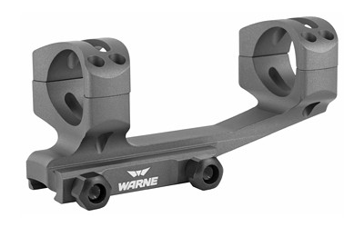 Warne X-SKEL Gen 2 Extended Cantilever Mount 30mm For AR Platform w/ Picatinny Rail- 1.43" Gray
