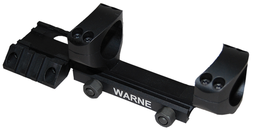 Warne R.A.M.P. Scope Cantilever Mount For MSR AR10/AR15 30mm Tube Ultra High Rings Black
