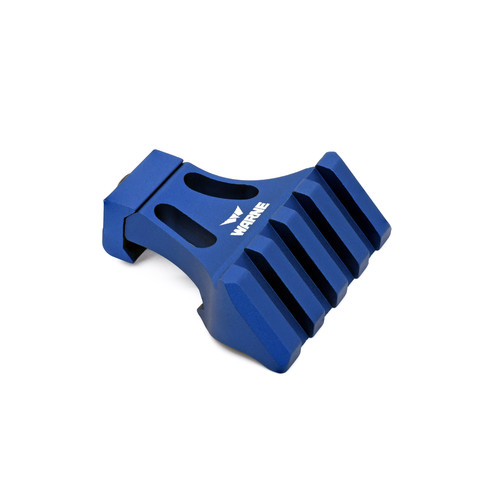 Warne 45 Degree Angle Side Mount Adapter Blue view 2