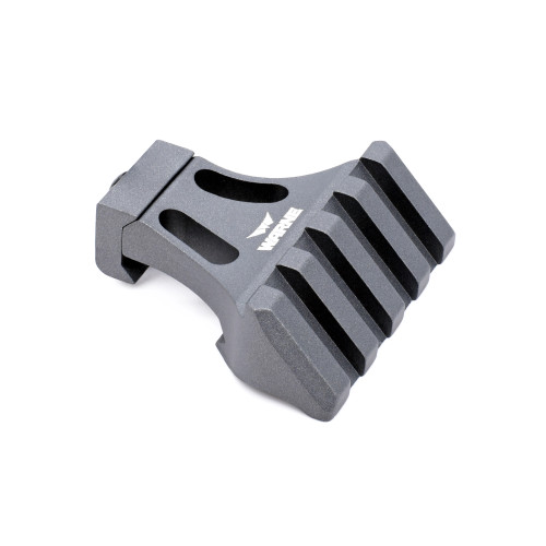 Warne 45 Degree Angle Side Mount Adapter Gray view 2