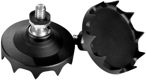 Warne Precision 3" Extension Legs Black view 2