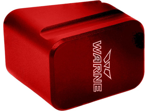 Warne Sig Sauer P320 Magazine Extension +5 Rounds Red view 2