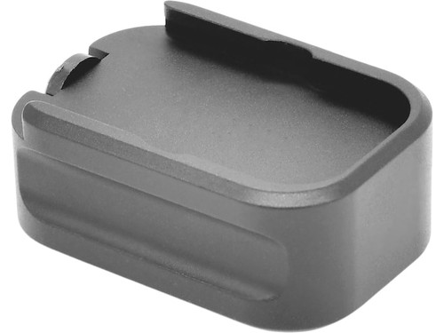 Warne 9mm Magazine Extended +0 Base Pad S&W M&P Gray view 2