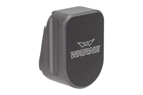 Warne 9mm Magazine Extension +3/9mm, +2/.40 Gray view 2