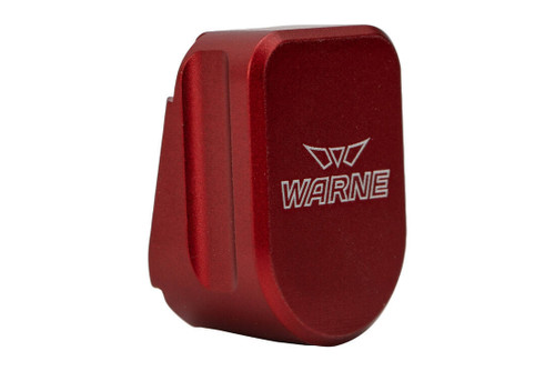 Warne 9mm Magazine Extension +3/9mm, +2/.40 Red