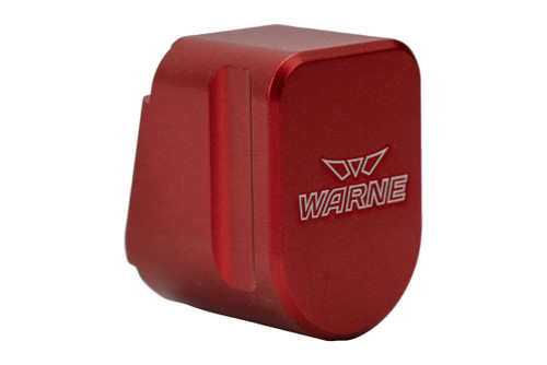 Warne 9mm Magazine Extension +5 9mm, +4/.40 Red view 2