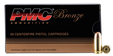 PMC Bronze 380 ACP 90 gr 961 fps Full Metal Jacket