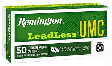 Remington UMC Leadless 40 S&W 180 gr 990 fps Flat Nose Enclosed Base