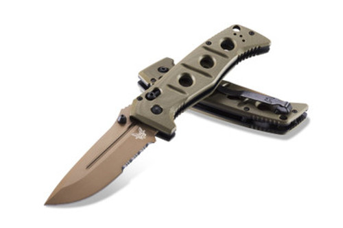 Benchmade Adamas 3.82" Drop-Point Olive Drap 275SFE-2