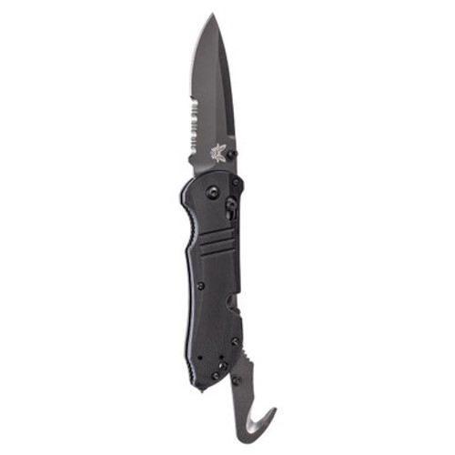 Benchmade Tactical Triage 3.48" Drop-Point Black 917SBK