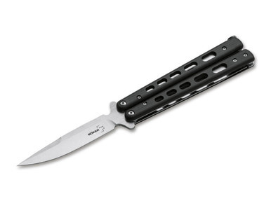 Boker Balisong 4.02" Folding Knife Black