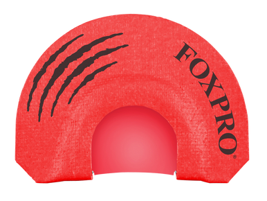 Foxpro Smokin Gun Howler Coyote Double Reed Mouth Call Red SMOKINGGUN