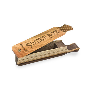 Foxpro Sweet Box Turkey Call Honey Locust/Walnut Wood