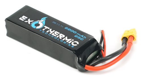 Exothermic Pulsefire LRT 11.1V Lithium Polymer 2200 mAh BATTERY-2200