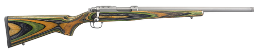 Ruger 77 22 Hornet Stainless/Green Mountain view 3