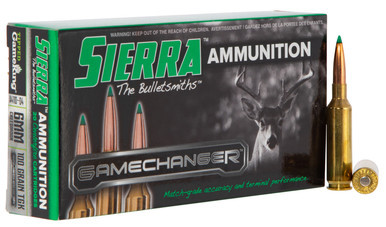 Sierra Game Changer 6mm Creedmoor 100 Grain Sierra Tipped GameKing