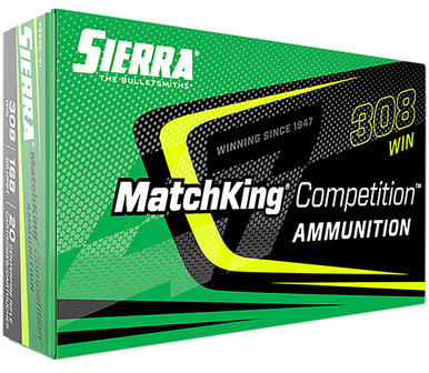 Sierra MatchKing 308 Win 168 Grain Sierra MatchKing BTHP