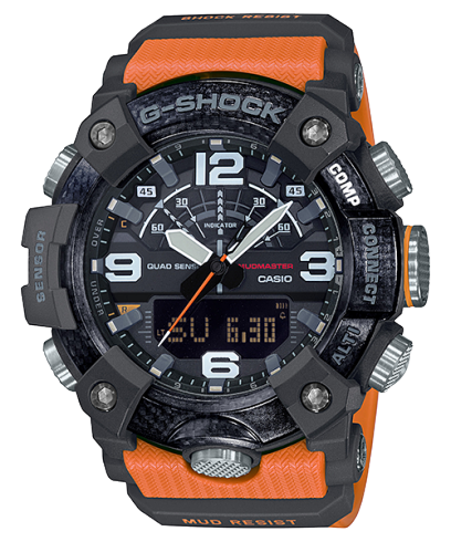 G-Shock Tactical Mudmaster Analog-Digital Watch Orange