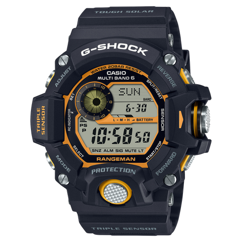 G-Shock Tactical Rangeman Solar Powered Atomic Timekeeping Watch Black