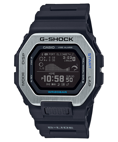 G-Shock Tactical G-Glide Step Tracker Tide Watch Black