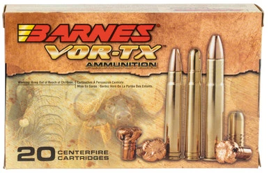 Barnes VOR-TX Safari 458 Win Mag 450 Grain TSX Flat Base