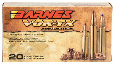 Barnes VOR-TX 260 Rem 120 Grain Tipped TSX Boat-Tail