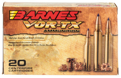 Barnes VOR-TX 30-06 Springfield 180 Grain Tipped TSX Boat-Tail