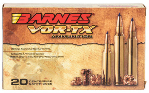 Barnes VOR-TX 7mm Rem Mag 140 Grain Tipped TSX Boat-Tail 21526