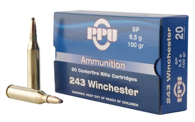 PPU Standard Rifle 243 Win 100 Grain Soft Point