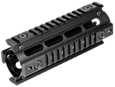 NcSTAR Quad Rail 6.7" AR-15 Black