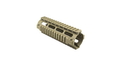 NcSTAR AR-15 6.5" Quad Rail Tan
