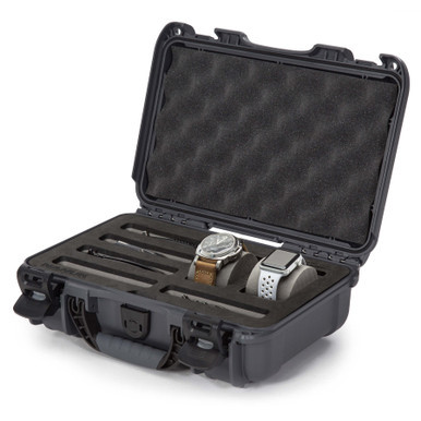 Nanuk 909 2 Watch 5 Knives Case Graphite