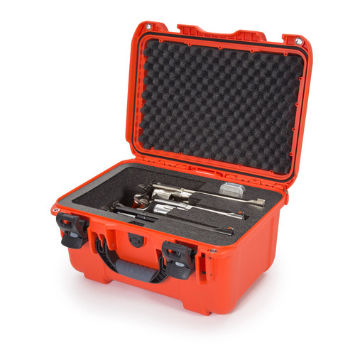 Nanuk 918 3 Up Revolver Case Orange